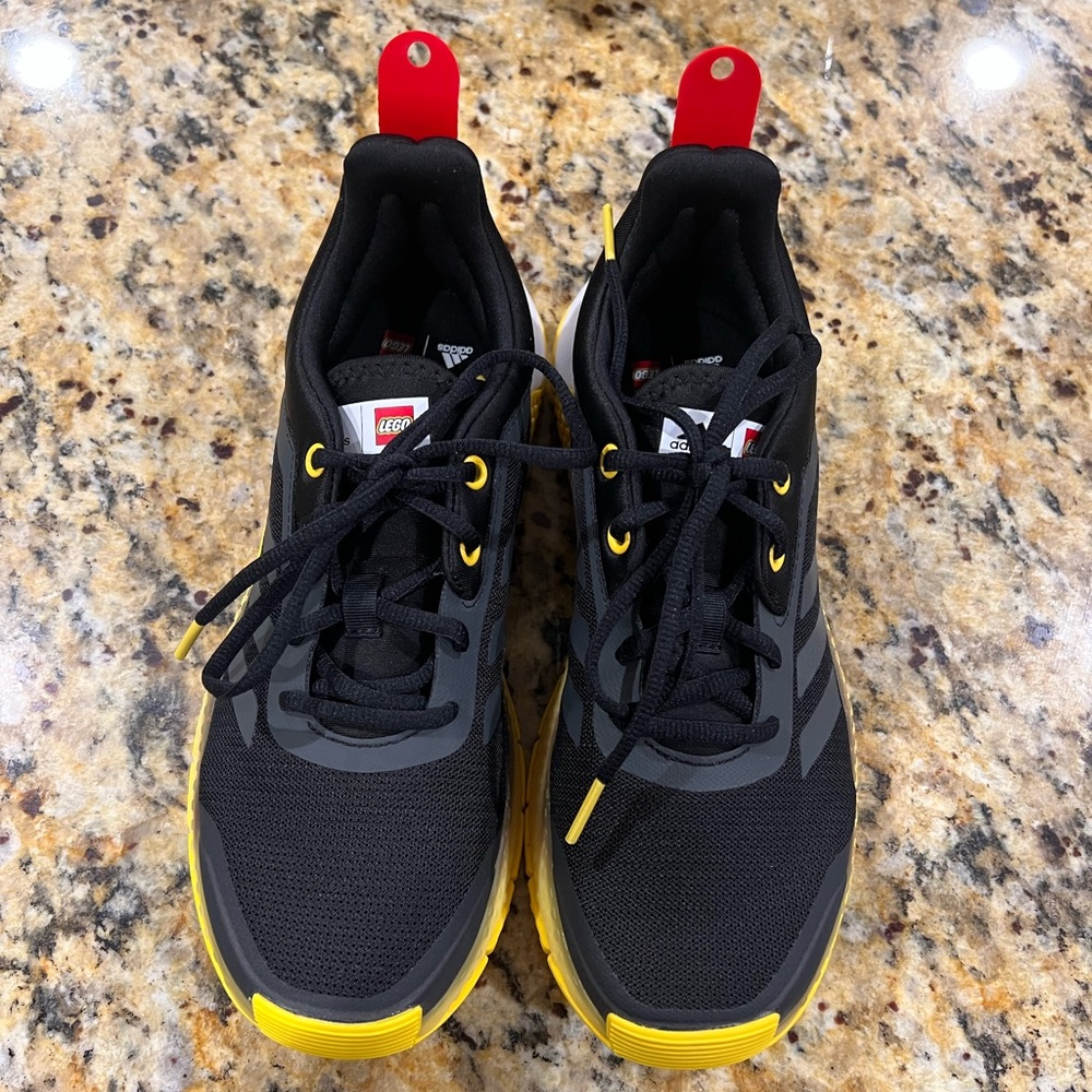 LEGO ADIDAS Sneakers- Size 6 (pre-teen/small adult size). Brand New..Never Worn!
